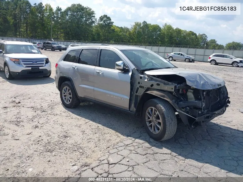 2015 Jeep Grand Cherokee Limited VIN: 1C4RJEBG1FC856183 Lot: 40231231