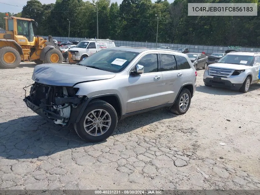 1C4RJEBG1FC856183 2015 Jeep Grand Cherokee Limited