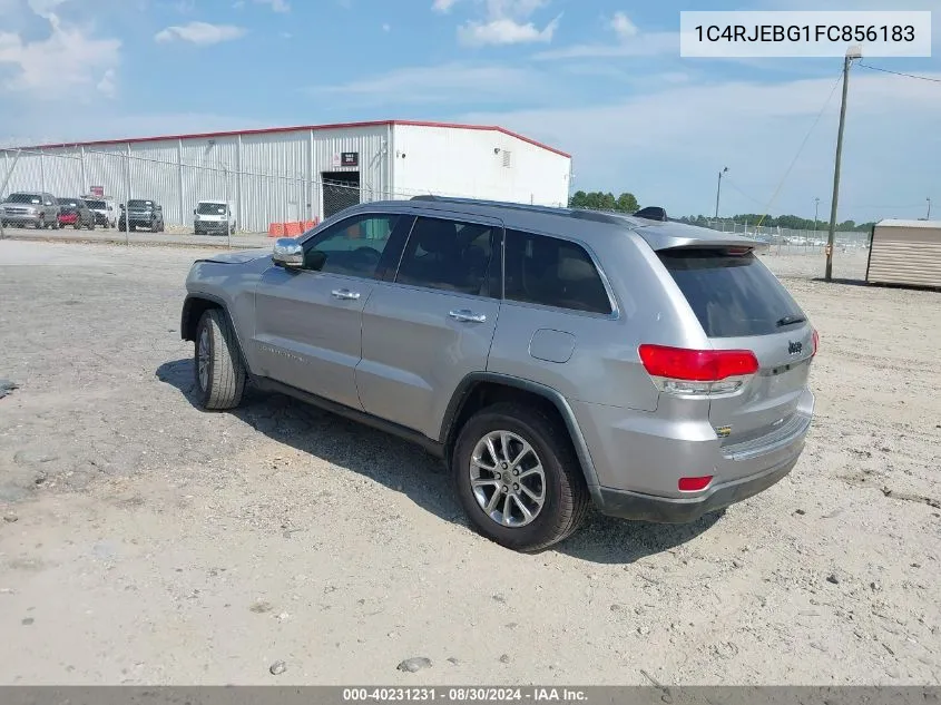 1C4RJEBG1FC856183 2015 Jeep Grand Cherokee Limited