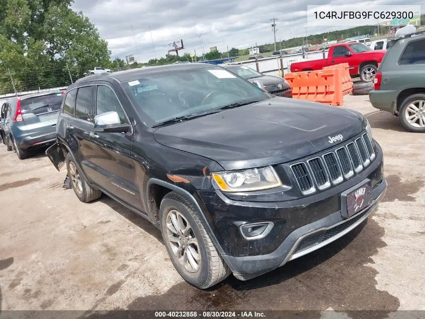 2015 Jeep Grand Cherokee Limited VIN: 1C4RJFBG9FC629300 Lot: 40232858