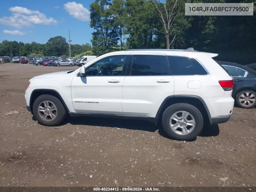 2015 Jeep Grand Cherokee Laredo VIN: 1C4RJFAG8FC779500 Lot: 40234413