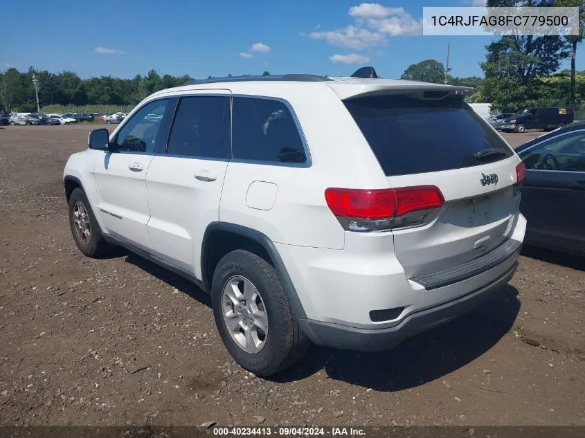 1C4RJFAG8FC779500 2015 Jeep Grand Cherokee Laredo