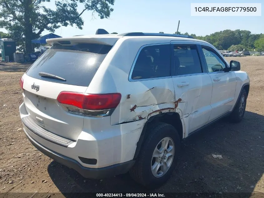 2015 Jeep Grand Cherokee Laredo VIN: 1C4RJFAG8FC779500 Lot: 40234413