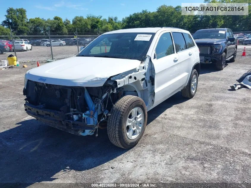 2015 Jeep Grand Cherokee Laredo VIN: 1C4RJFAG1FC828164 Lot: 40236863