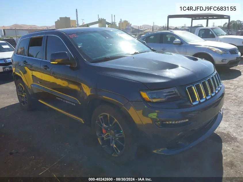 2015 Jeep Grand Cherokee Srt VIN: 1C4RJFDJ9FC683155 Lot: 40242600