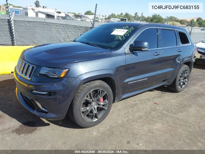 2015 Jeep Grand Cherokee Srt VIN: 1C4RJFDJ9FC683155 Lot: 40242600