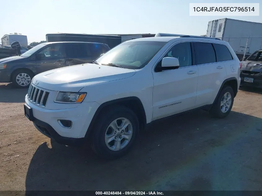 1C4RJFAG5FC796514 2015 Jeep Grand Cherokee Laredo