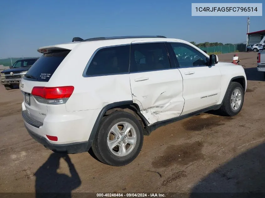 1C4RJFAG5FC796514 2015 Jeep Grand Cherokee Laredo