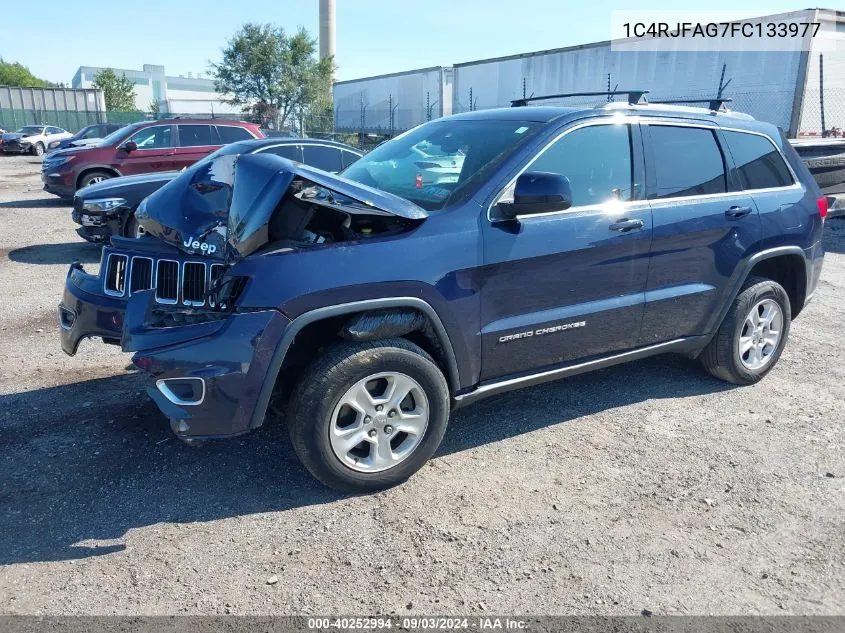 2015 Jeep Grand Cherokee Laredo VIN: 1C4RJFAG7FC133977 Lot: 40252994