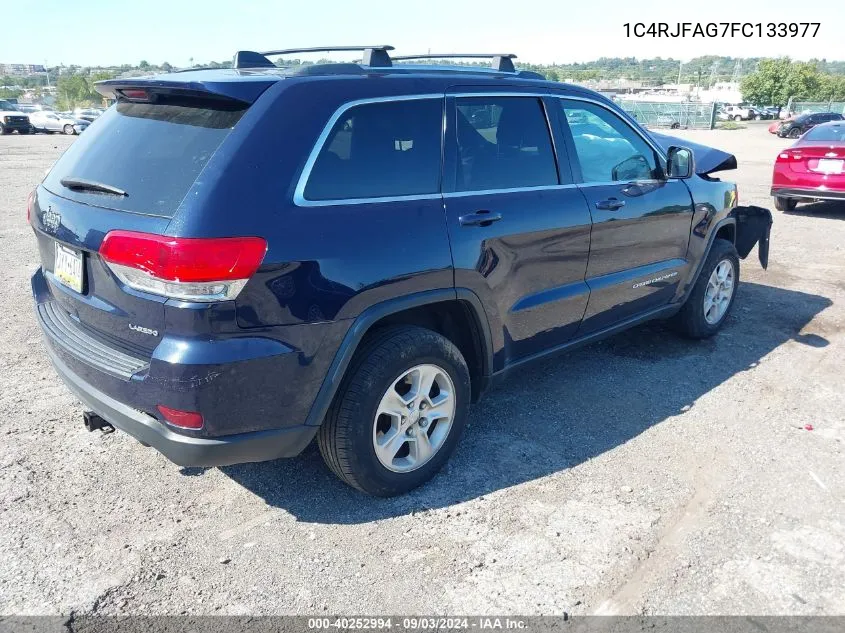 1C4RJFAG7FC133977 2015 Jeep Grand Cherokee Laredo