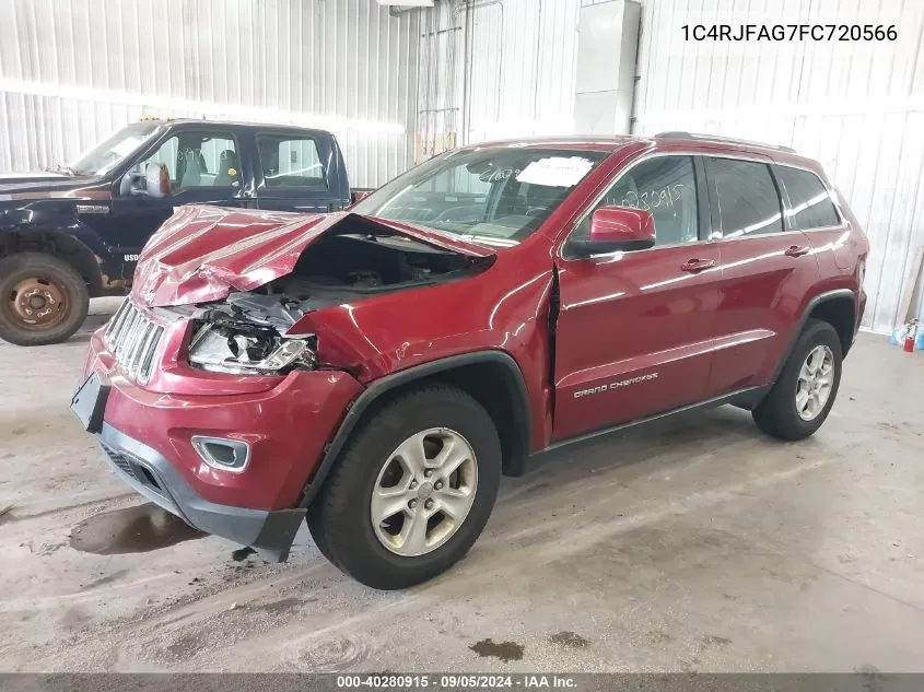 1C4RJFAG7FC720566 2015 Jeep Grand Cherokee Laredo