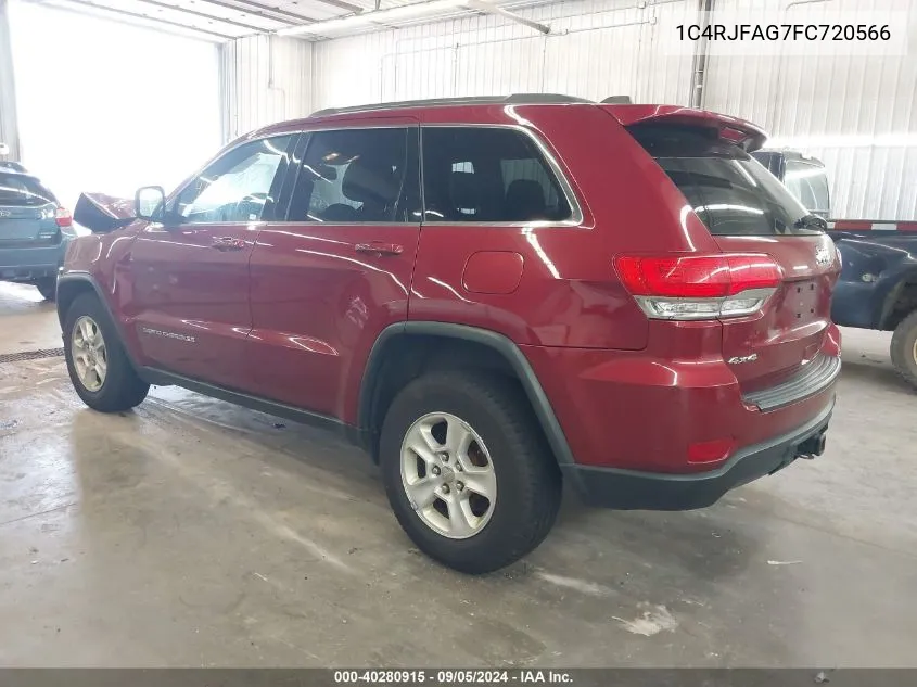 1C4RJFAG7FC720566 2015 Jeep Grand Cherokee Laredo