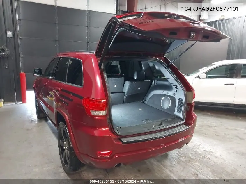 2015 Jeep Grand Cherokee Altitude VIN: 1C4RJFAG2FC877101 Lot: 40285155