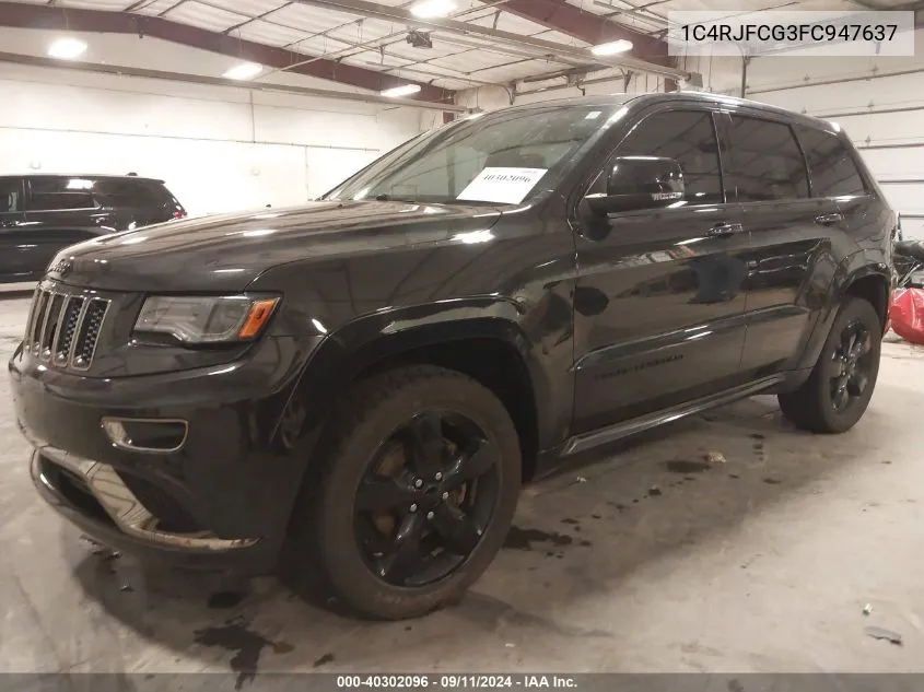 1C4RJFCG3FC947637 2015 Jeep Grand Cherokee High Altitude