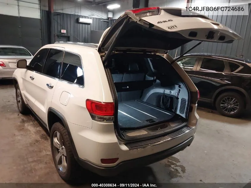 1C4RJFBG6FC724686 2015 Jeep Grand Cherokee Limited