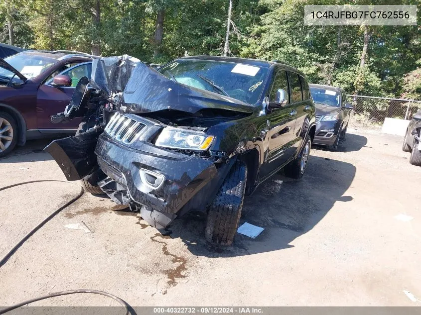 2015 Jeep Grand Cherokee Limited VIN: 1C4RJFBG7FC762556 Lot: 40322732