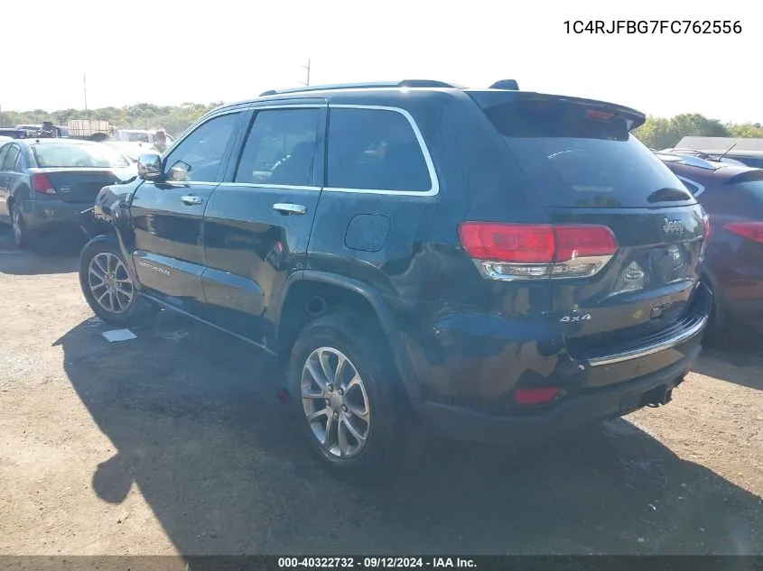 1C4RJFBG7FC762556 2015 Jeep Grand Cherokee Limited