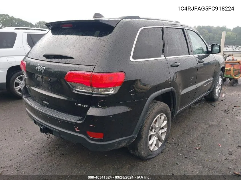 1C4RJFAG5FC918224 2015 Jeep Grand Cherokee Laredo