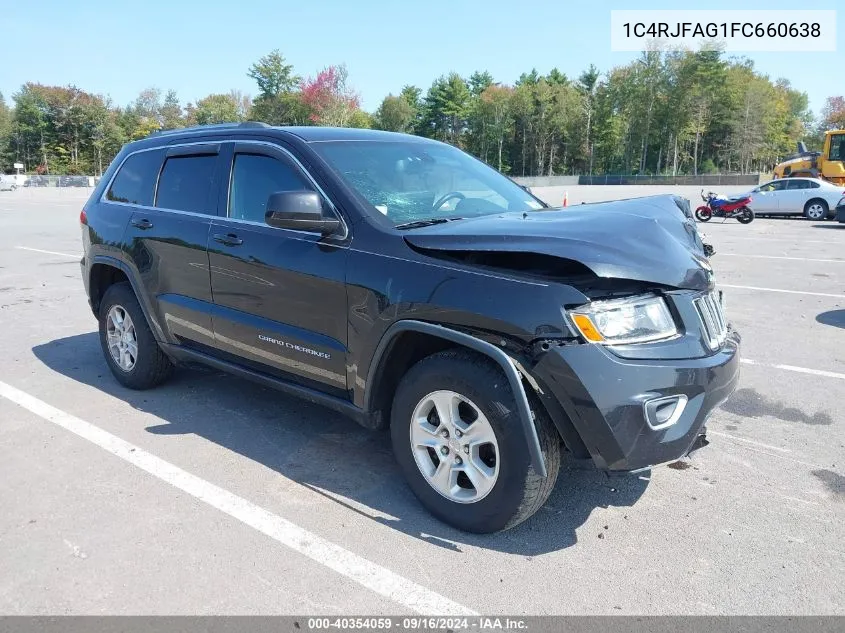 2015 Jeep Grand Cherokee Laredo VIN: 1C4RJFAG1FC660638 Lot: 40354059