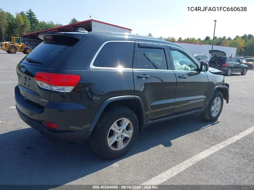 2015 Jeep Grand Cherokee Laredo VIN: 1C4RJFAG1FC660638 Lot: 40354059