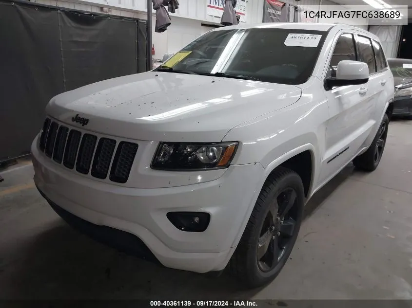 1C4RJFAG7FC638689 2015 Jeep Grand Cherokee Laredo