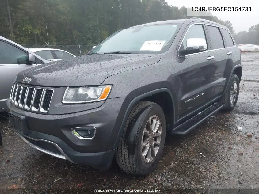 1C4RJFBG5FC154731 2015 Jeep Grand Cherokee Limited