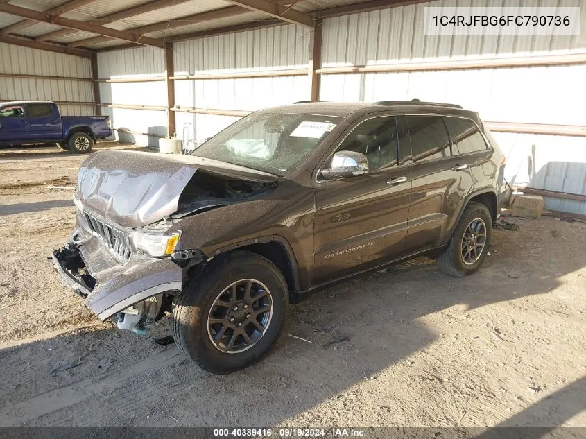 1C4RJFBG6FC790736 2015 Jeep Grand Cherokee Limited