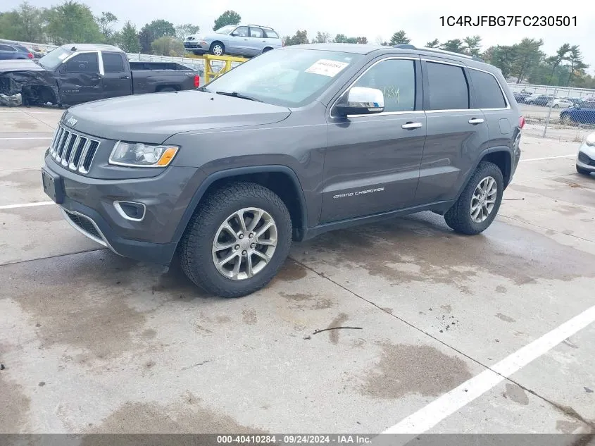 1C4RJFBG7FC230501 2015 Jeep Grand Cherokee Limited