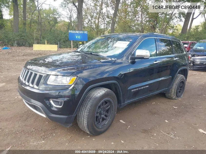 1C4RJFBG8FC890448 2015 Jeep Grand Cherokee Limited