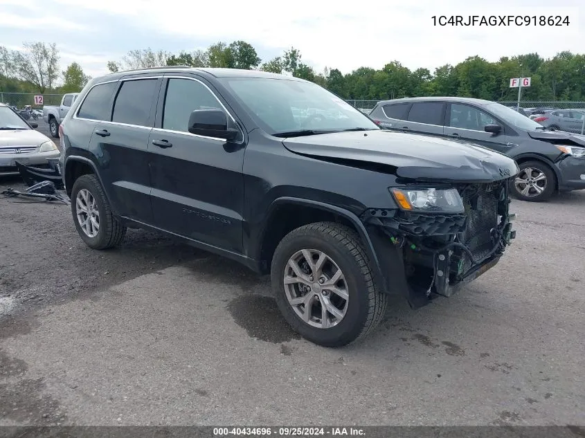 2015 Jeep Grand Cherokee Altitude VIN: 1C4RJFAGXFC918624 Lot: 40434696