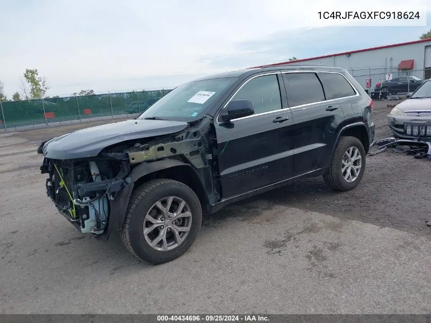 2015 Jeep Grand Cherokee Altitude VIN: 1C4RJFAGXFC918624 Lot: 40434696