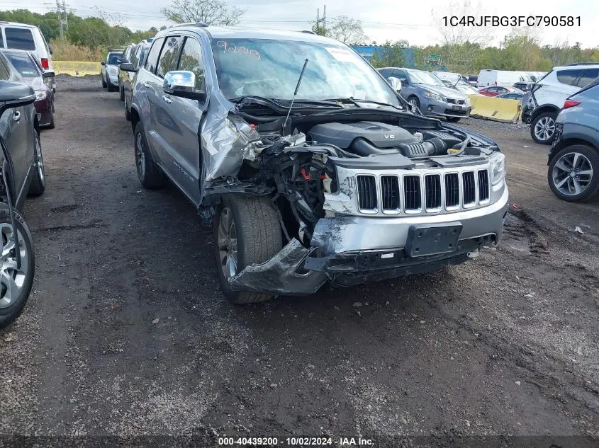 1C4RJFBG3FC790581 2015 Jeep Grand Cherokee Limited