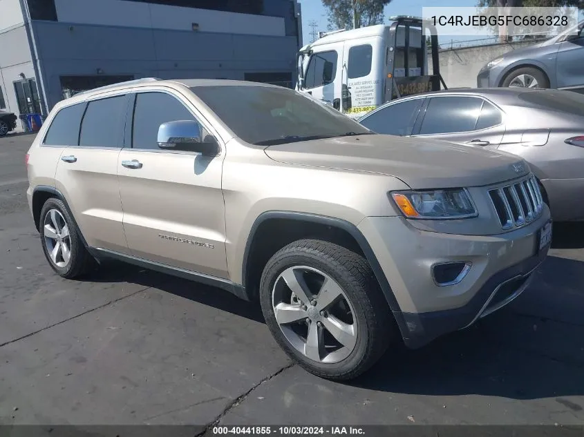 2015 Jeep Grand Cherokee Limited VIN: 1C4RJEBG5FC686328 Lot: 40441855