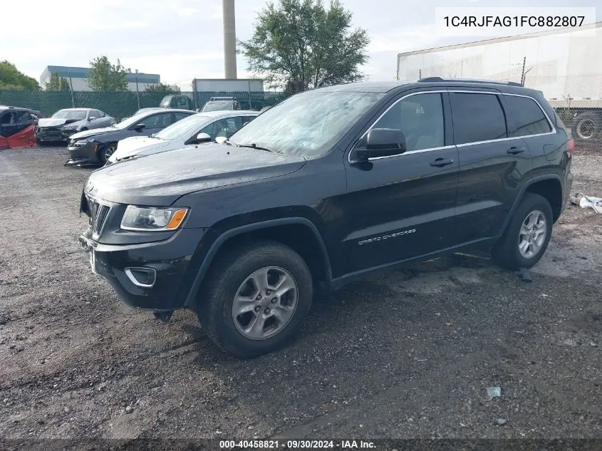 1C4RJFAG1FC882807 2015 Jeep Grand Cherokee Laredo