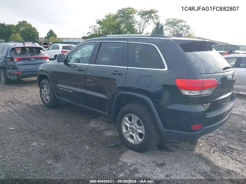 1C4RJFAG1FC882807 2015 Jeep Grand Cherokee Laredo