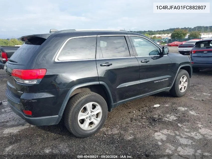 2015 Jeep Grand Cherokee Laredo VIN: 1C4RJFAG1FC882807 Lot: 40458821