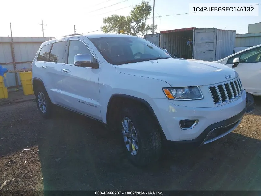 2015 Jeep Grand Cherokee Limited VIN: 1C4RJFBG9FC146132 Lot: 40466207