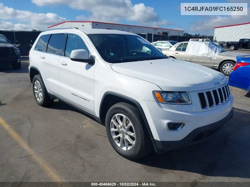 1C4RJFAG9FC165250 2015 Jeep Grand Cherokee Laredo