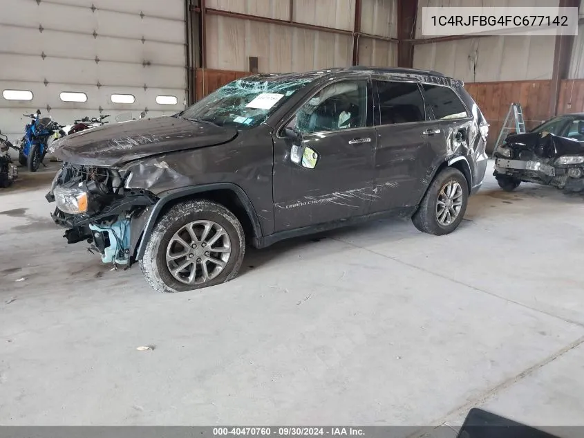 1C4RJFBG4FC677142 2015 Jeep Grand Cherokee Limited