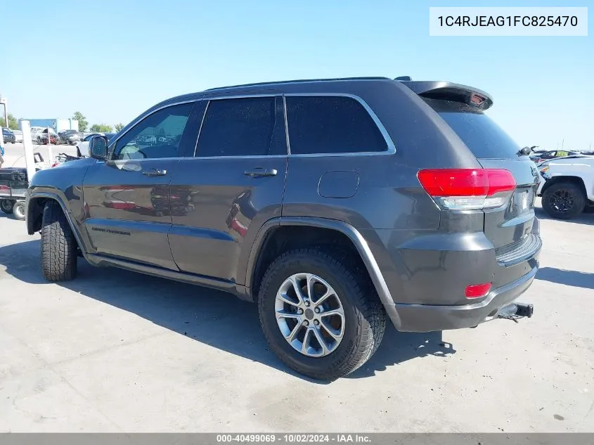 2015 Jeep Grand Cherokee Altitude VIN: 1C4RJEAG1FC825470 Lot: 40499069