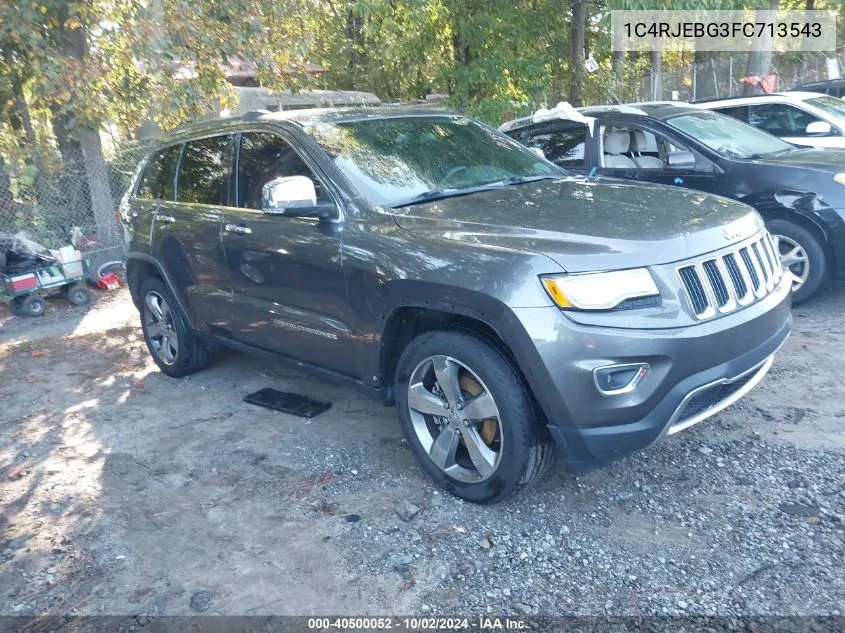 1C4RJEBG3FC713543 2015 Jeep Grand Cherokee Limited