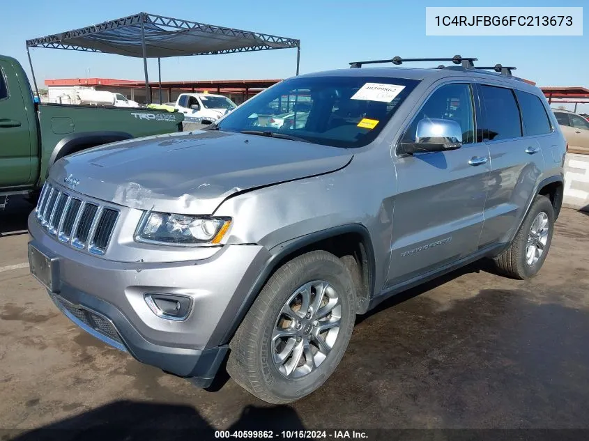 2015 Jeep Grand Cherokee Limited VIN: 1C4RJFBG6FC213673 Lot: 40599862