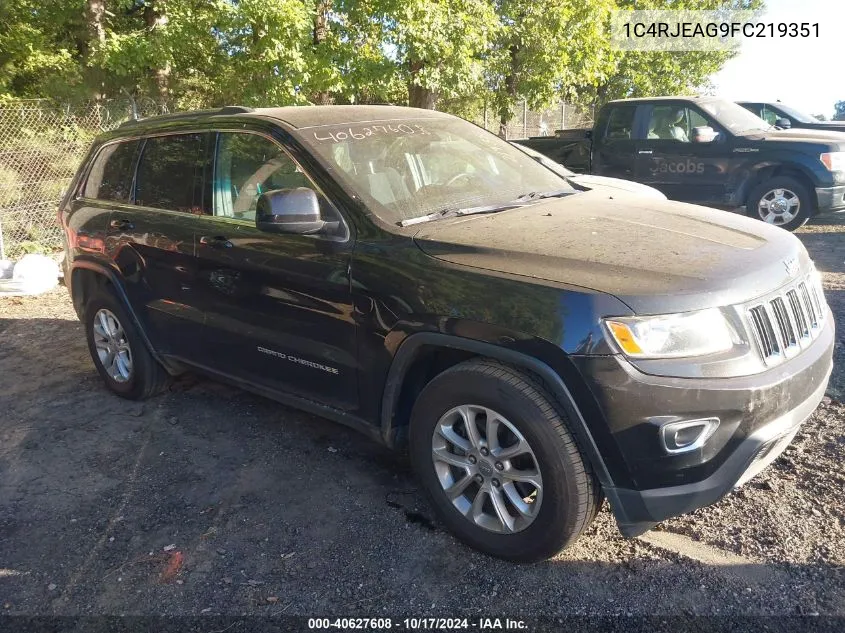 2015 Jeep Grand Cherokee Laredo VIN: 1C4RJEAG9FC219351 Lot: 40627608