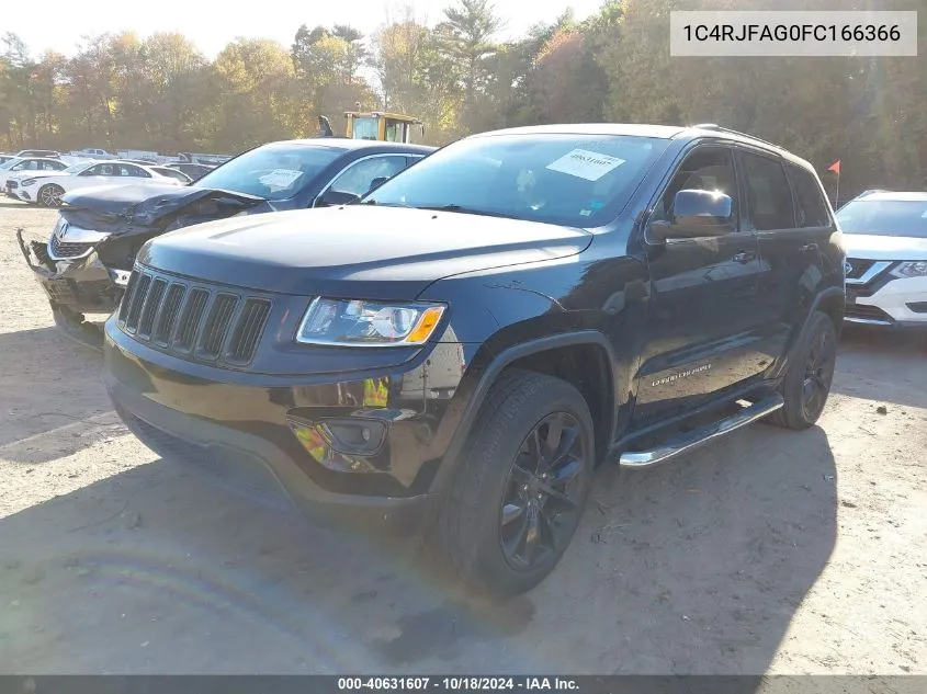 1C4RJFAG0FC166366 2015 Jeep Grand Cherokee Laredo