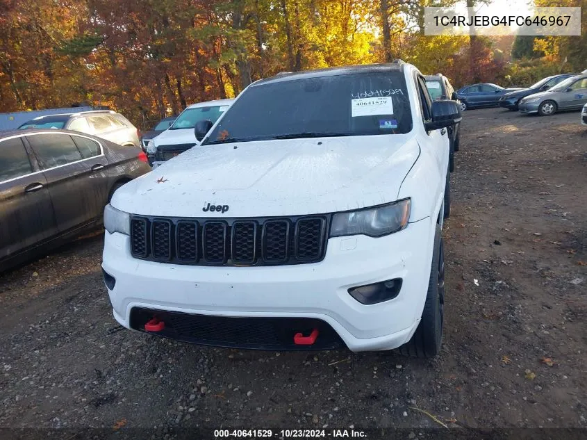 1C4RJEBG4FC646967 2015 Jeep Grand Cherokee Limited