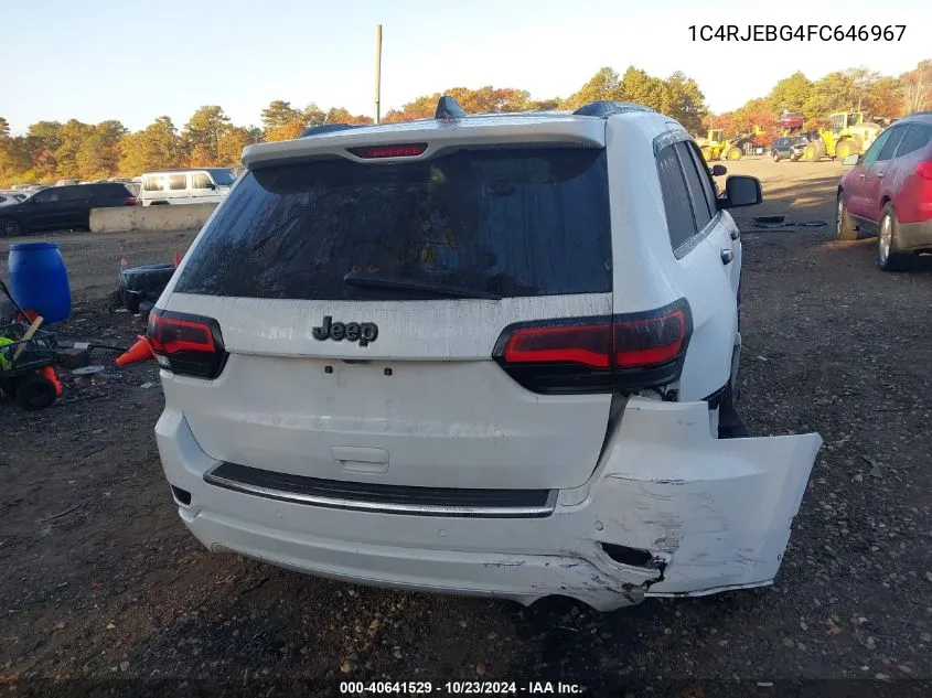 1C4RJEBG4FC646967 2015 Jeep Grand Cherokee Limited