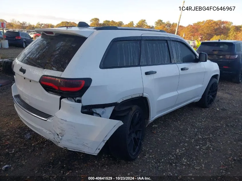 1C4RJEBG4FC646967 2015 Jeep Grand Cherokee Limited