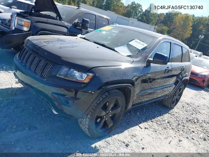 2015 Jeep Grand Cherokee Altitude VIN: 1C4RJFAG5FC130740 Lot: 40650788