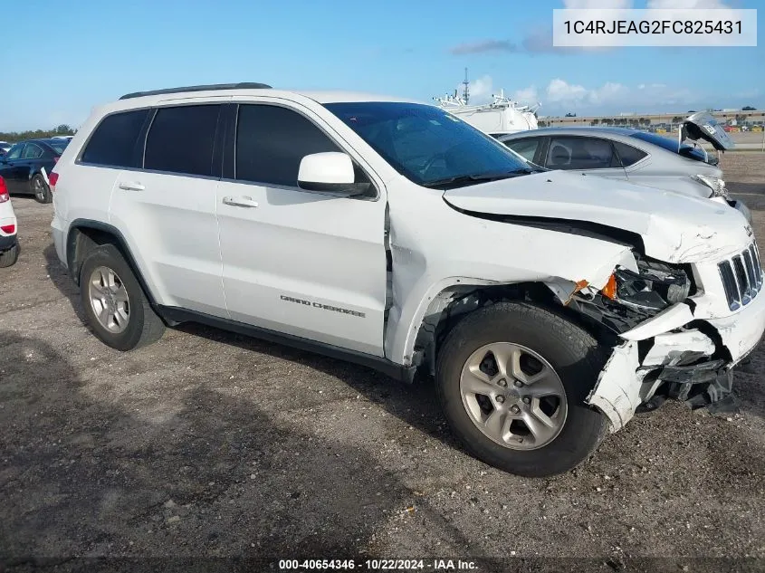 2015 Jeep Grand Cherokee Laredo VIN: 1C4RJEAG2FC825431 Lot: 40654346