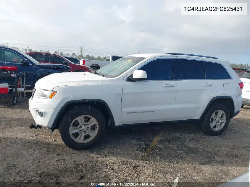 2015 Jeep Grand Cherokee Laredo VIN: 1C4RJEAG2FC825431 Lot: 40654346